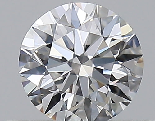 0.3 Carat Round Natural Diamond with  Cut Diamond in 14KT  view 1
