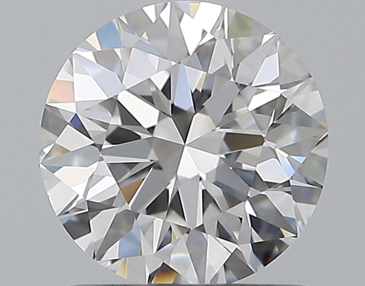 1.01 Carat Round Natural Diamond with  Cut Diamond in 14KT  view 1
