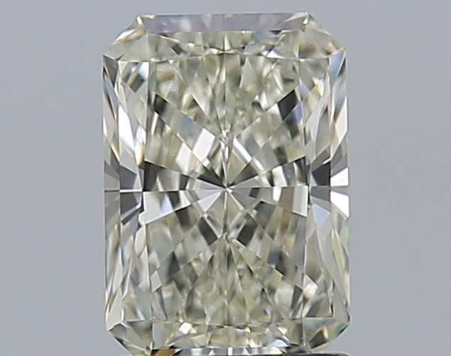 1.22 Carat Radiant Natural Diamond with  Cut Diamond in 14KT  view 1
