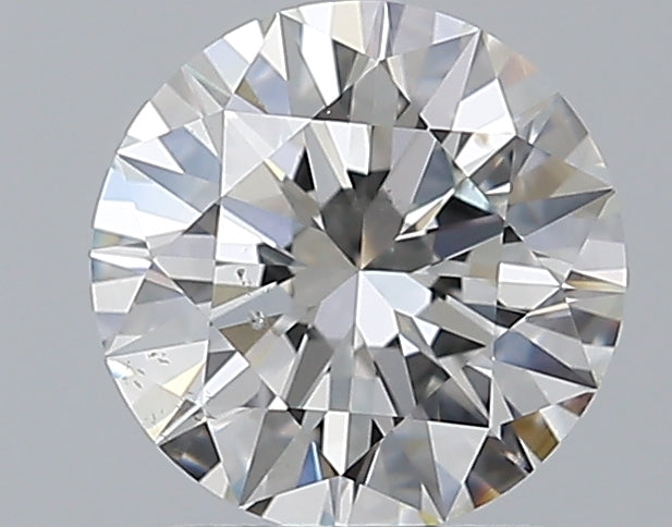 1.51 Carat Round Natural Diamond with  Cut Diamond in 14KT  view 1
