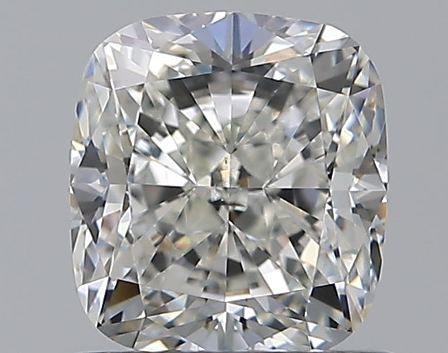 1.01 Carat Cushion Natural Diamond with  Cut Diamond in 14KT  view 1
