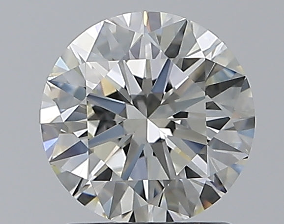 1.5 Carat Round Natural Diamond with  Cut Diamond in 14KT  view 1

