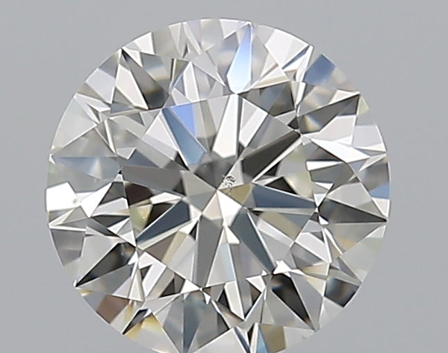 1.0 Carat Round Natural Diamond with  Cut Diamond in 14KT  view 1

