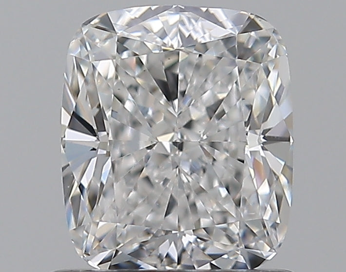 1.01 Carat Cushion Natural Diamond with  Cut Diamond in 14KT  view 1
