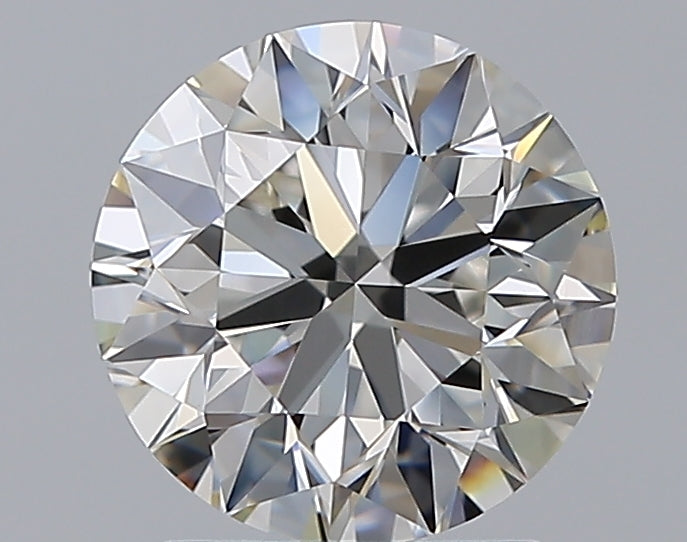 2.0 Carat Round Natural Diamond with  Cut Diamond in 14KT  view 1
