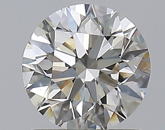 1.0 Carat Round Natural Diamond with  Cut Diamond in 14KT  view 1
