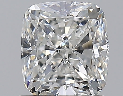 1.21 Carat Cushion Natural Diamond with  Cut Diamond in 14KT  view 1
