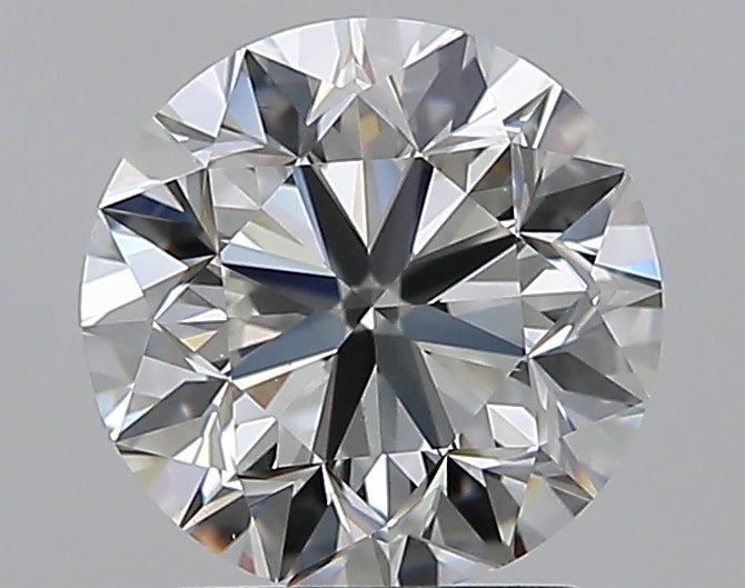 2.0 Carat Round Natural Diamond with  Cut Diamond in 14KT  view 1
