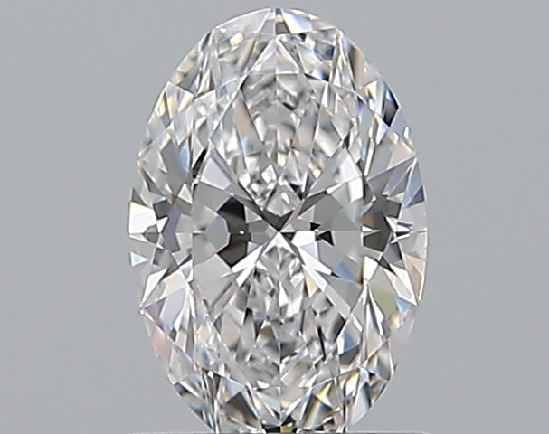 0.73 Carat Oval Natural Diamond with  Cut Diamond in 14KT  view 1
