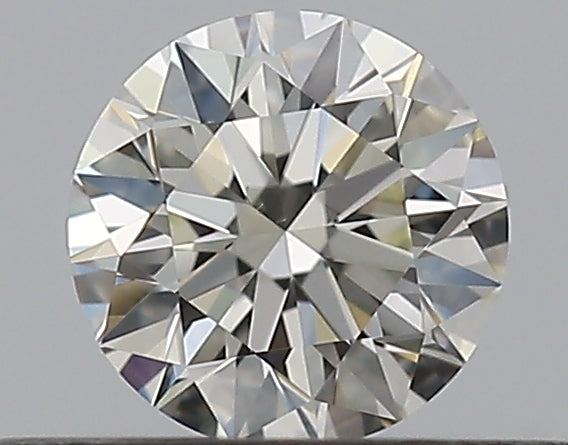 0.31 Carat Round Natural Diamond with  Cut Diamond in 14KT  view 1
