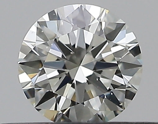 0.3 Carat Round Natural Diamond with  Cut Diamond in 14KT  view 1
