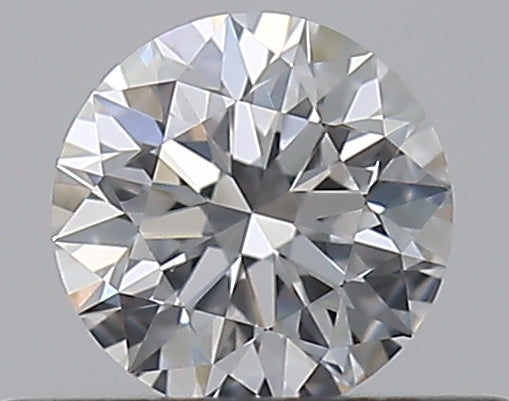 0.3 Carat Round Natural Diamond with  Cut Diamond in 14KT  view 1
