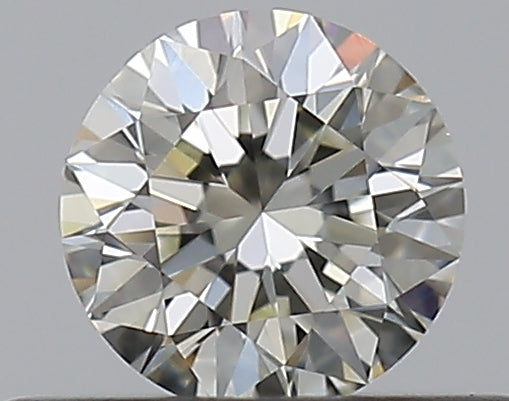 0.3 Carat Round Natural Diamond with  Cut Diamond in 14KT  view 1
