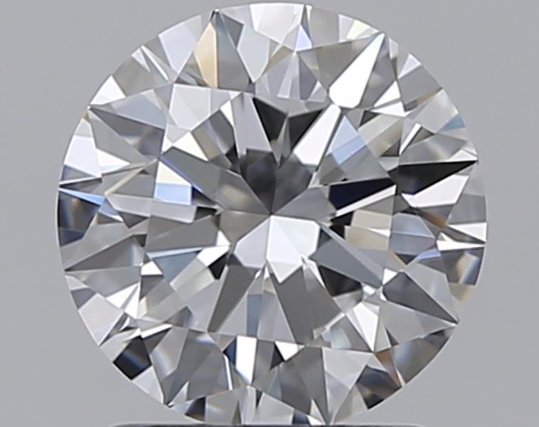 1.4 Carat Round Natural Diamond with  Cut Diamond in 14KT  view 1
