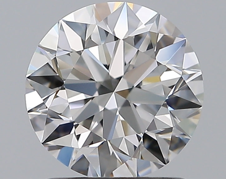 1.3 Carat Round Natural Diamond with  Cut Diamond in 14KT  view 1
