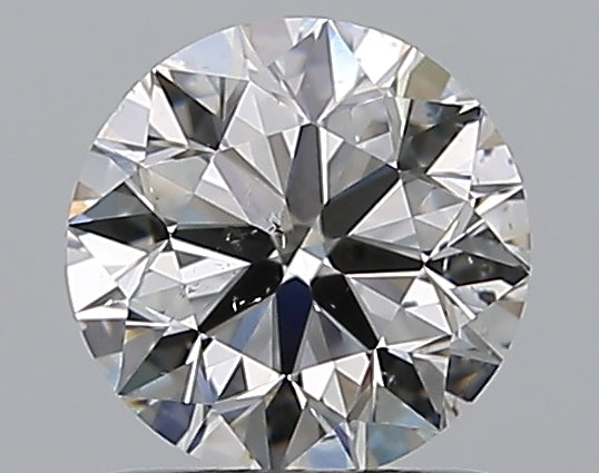 1.0 Carat Round Natural Diamond with  Cut Diamond in 14KT  view 1
