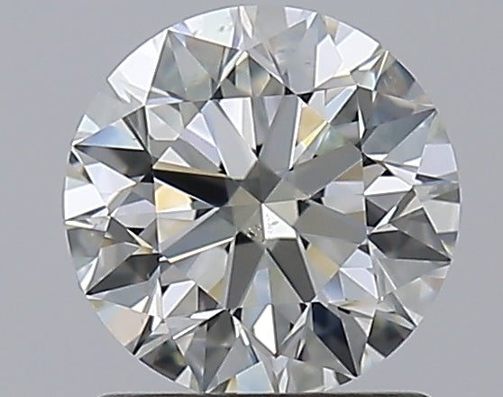 1.12 Carat Round Natural Diamond with  Cut Diamond in 14KT  view 1
