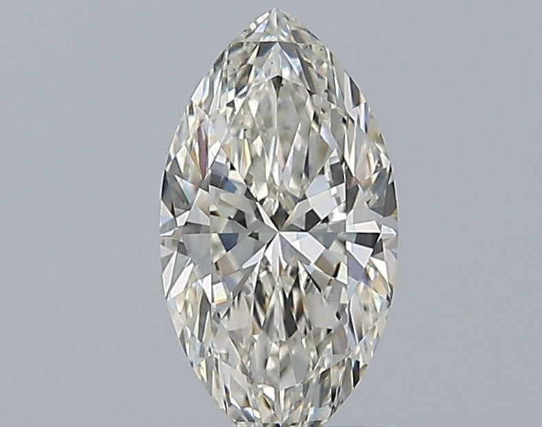 1.01 Carat Marquise Natural Diamond with  Cut Diamond in 14KT  view 1
