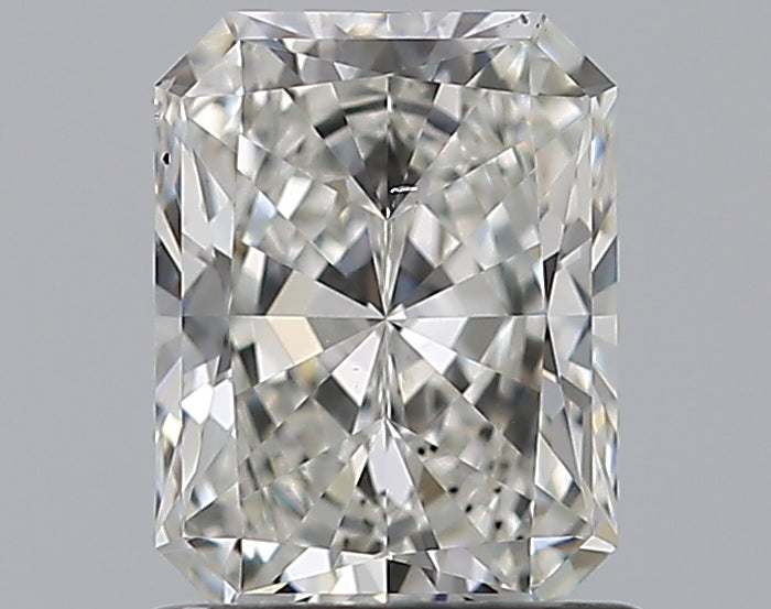 1.01 Carat Radiant Natural Diamond with  Cut Diamond in 14KT  view 1
