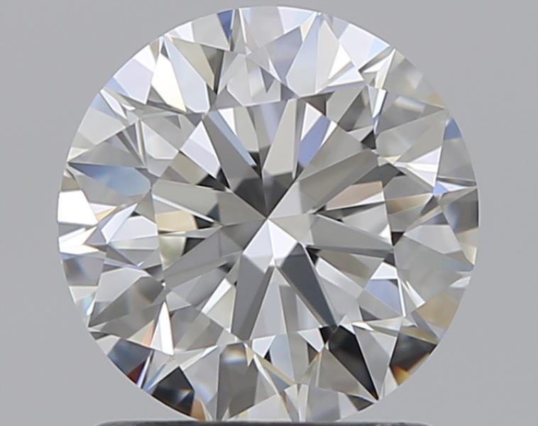 1.2 Carat Round Natural Diamond with  Cut Diamond in 14KT  view 1
