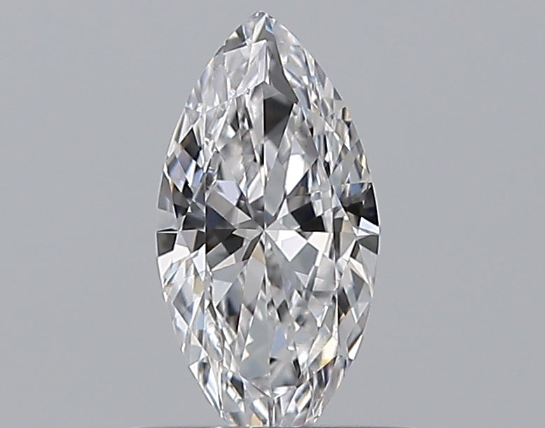 0.33 Carat Marquise Natural Diamond with  Cut Diamond in 14KT  view 1
