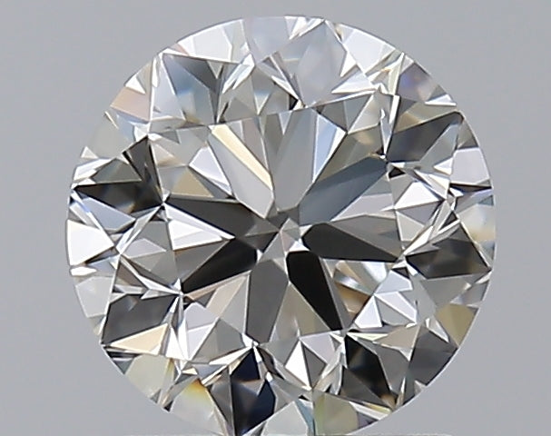 1.5 Carat Round Natural Diamond with  Cut Diamond in 14KT  view 1
