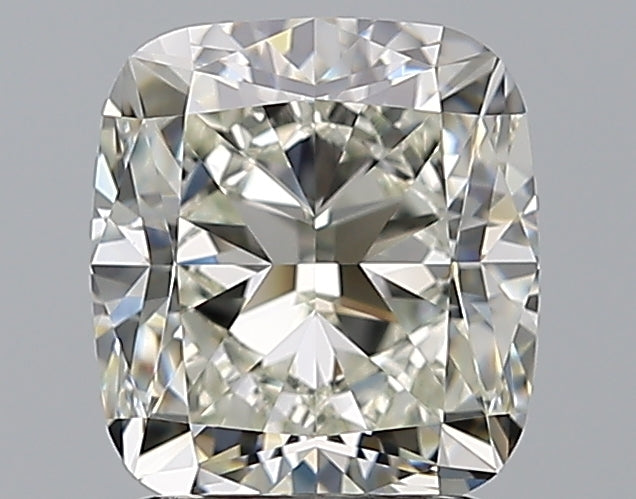 2.01 Carat Cushion Natural Diamond with  Cut Diamond in 14KT  view 1
