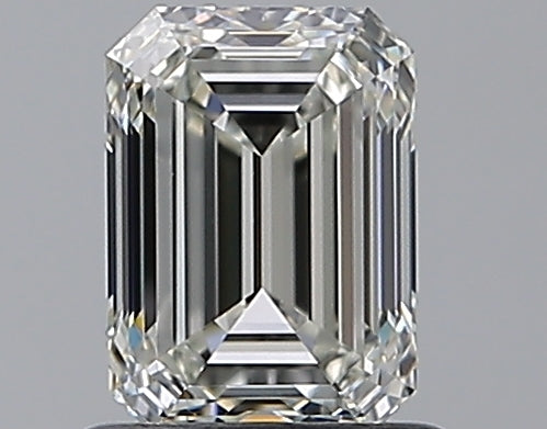1.02 Carat Emerald Natural Diamond with  Cut Diamond in 14KT  view 1
