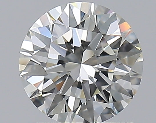 1.01 Carat Round Natural Diamond with  Cut Diamond in 14KT  view 1
