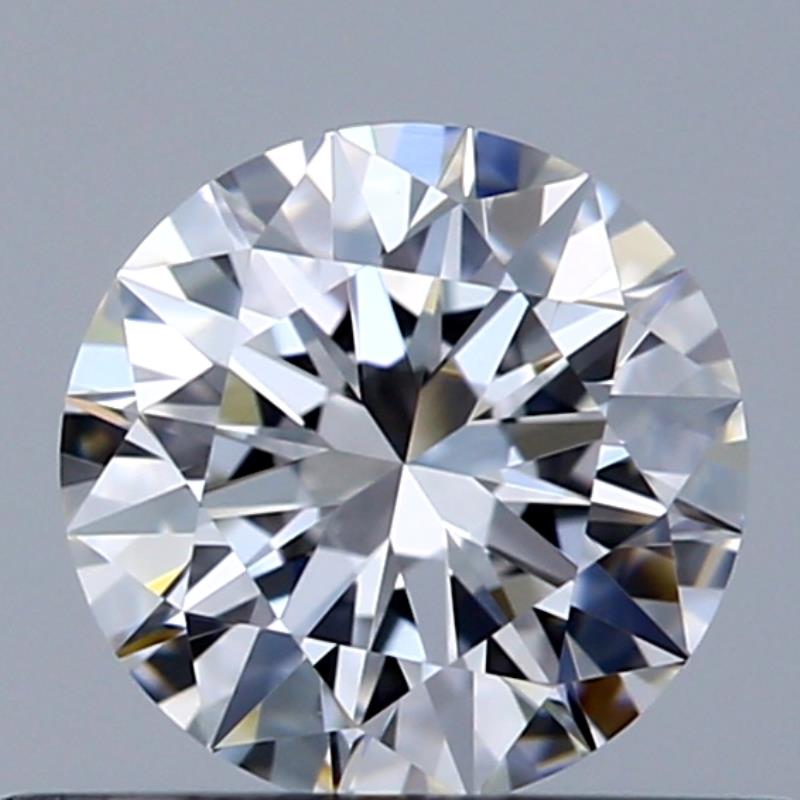 0.46 Carat Round Natural Diamond with  Cut Diamond in 14KT  view 1
