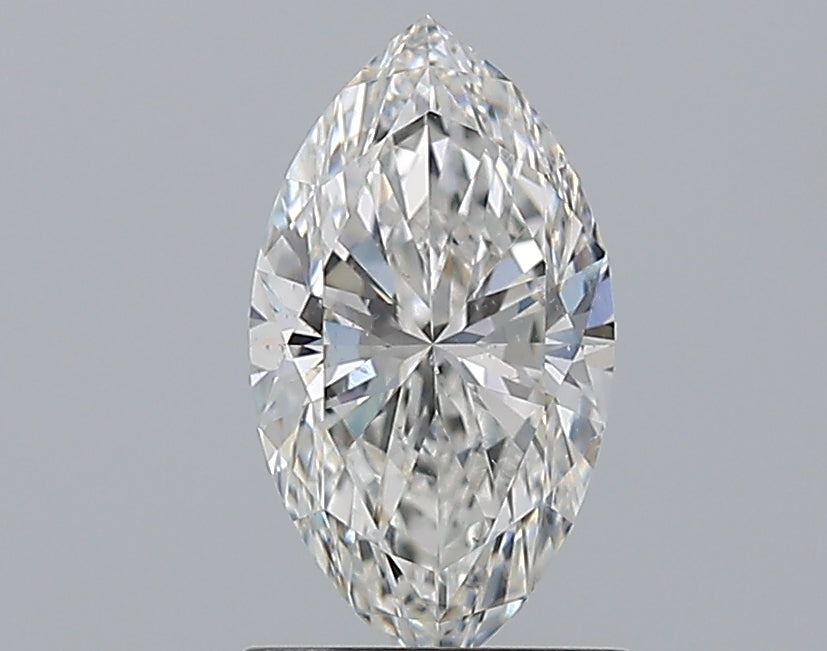 1.2 Carat Marquise Natural Diamond with  Cut Diamond in 14KT  view 1
