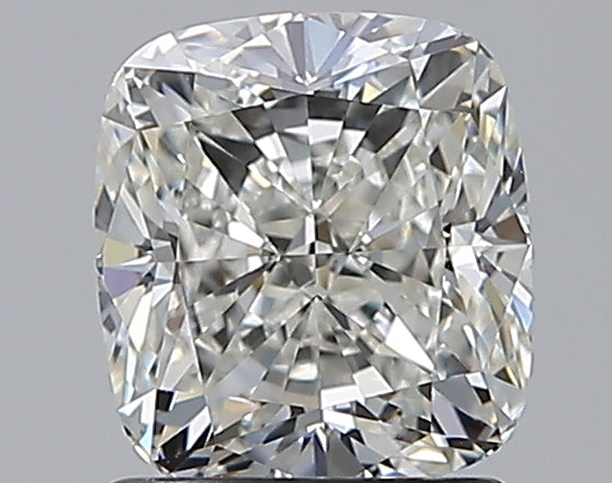1.51 Carat Cushion Natural Diamond with  Cut Diamond in 14KT  view 1
