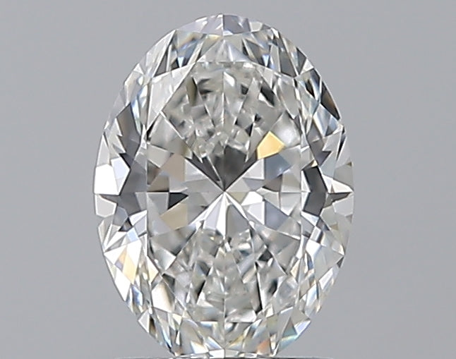 1.2 Carat Oval Natural Diamond with  Cut Diamond in 14KT  view 1
