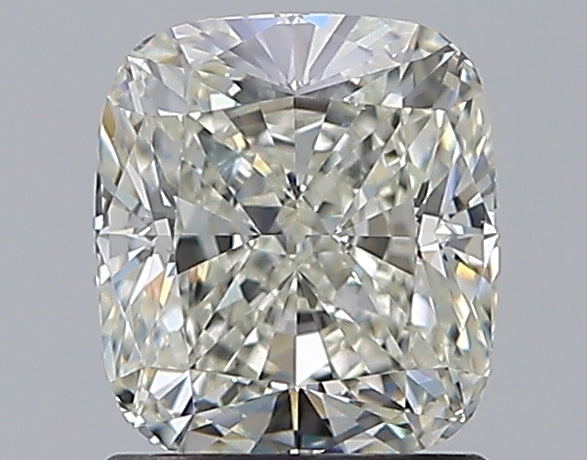 1.51 Carat Cushion Natural Diamond with  Cut Diamond in 14KT  view 1
