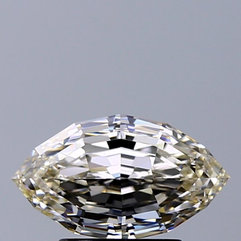 2.02 Carat Marquise Natural Diamond with  Cut Diamond in 14KT  view 1
