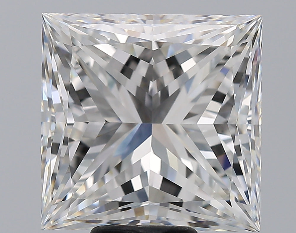 10.02 Carat Princess Natural Diamond with  Cut Diamond in 14KT  view 1
