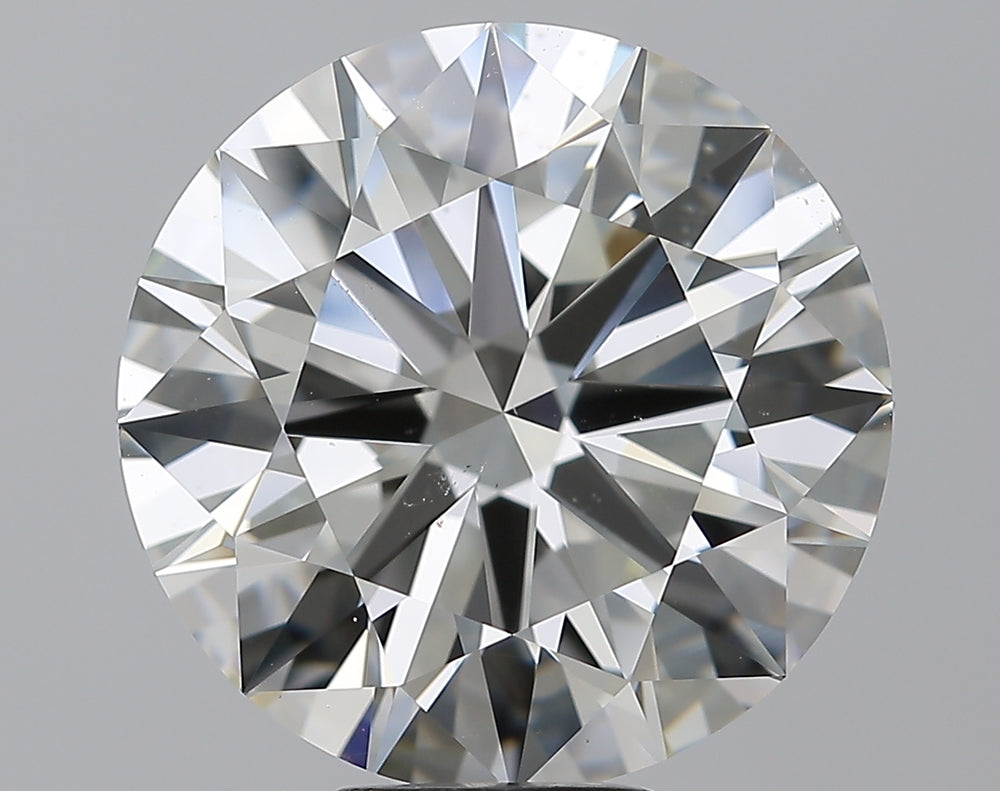 10.07 Carat Round Natural Diamond with  Cut Diamond in 14KT  view 1
