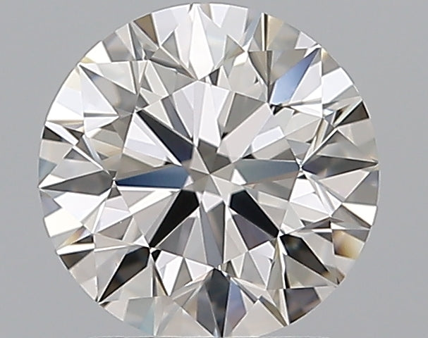 1.51 Carat Round Natural Diamond with  Cut Diamond in 14KT  view 1
