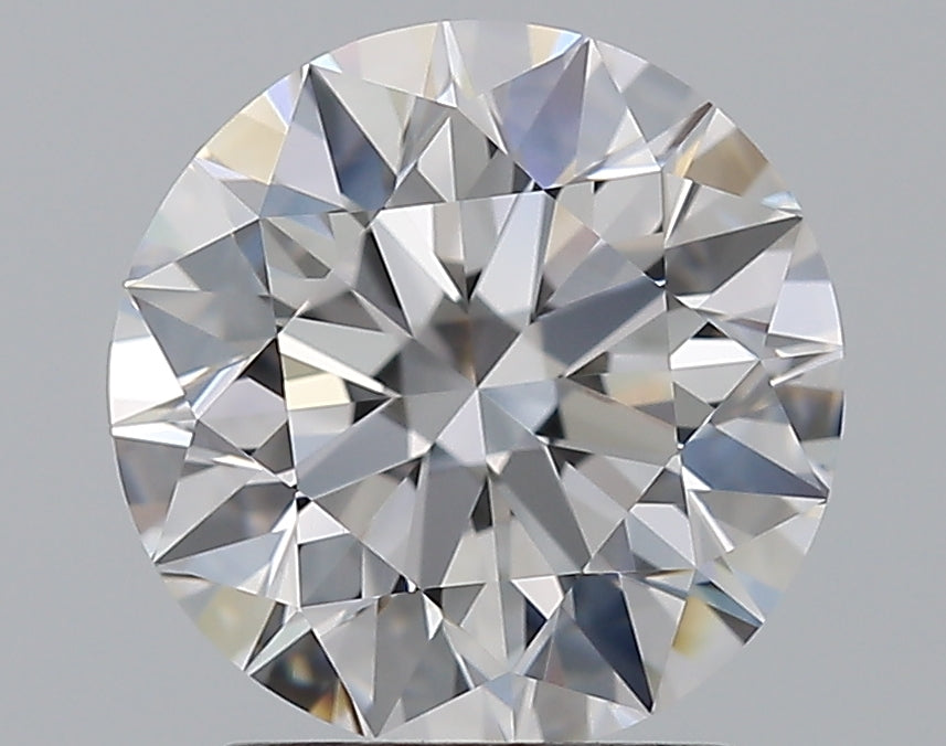 2.2 Carat Round Natural Diamond with  Cut Diamond in 14KT  view 1
