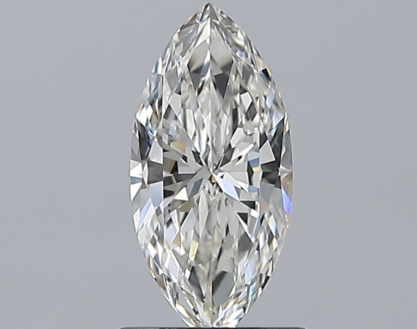 0.9 Carat Marquise Natural Diamond with  Cut Diamond in 14KT  view 1
