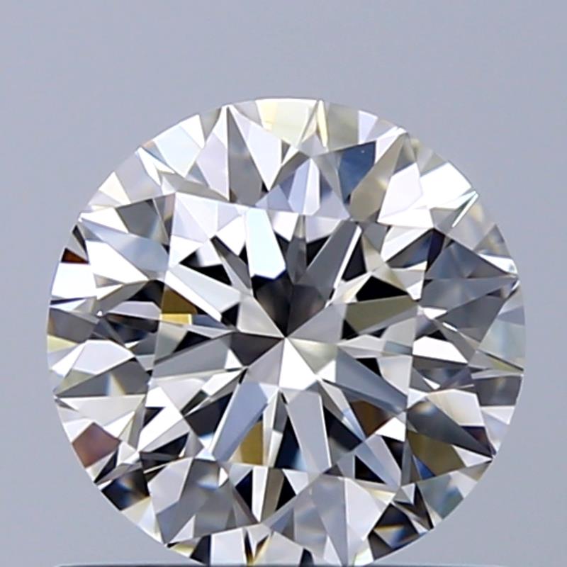 0.81 Carat Round Natural Diamond with  Cut Diamond in 14KT  view 1
