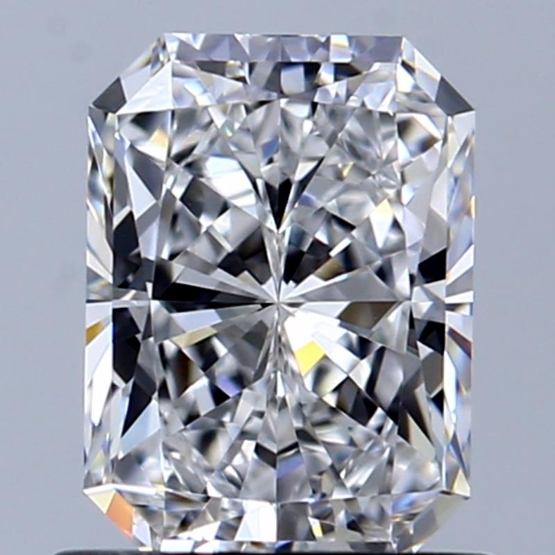1.0 Carat Radiant Natural Diamond with  Cut Diamond in 14KT  view 1
