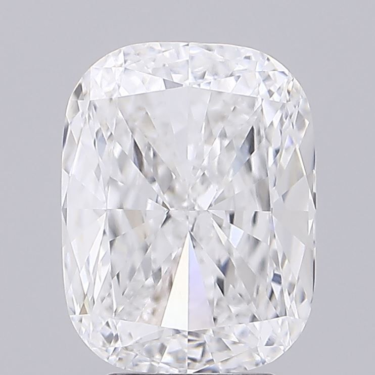 5.0 Carat Cushion Lab Diamond with  Cut Diamond in 14KT  view 1
