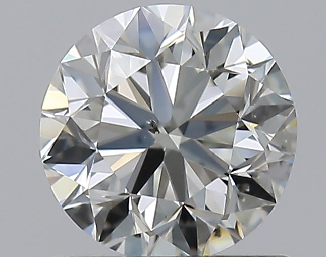 0.91 Carat Round Natural Diamond with  Cut Diamond in 14KT  view 1
