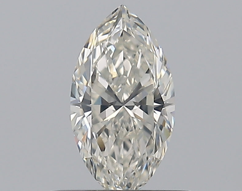 0.52 Carat Marquise Natural Diamond with  Cut Diamond in 14KT  view 1
