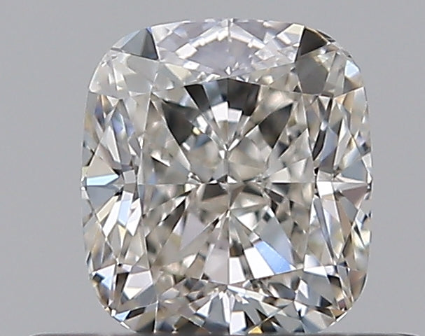 0.52 Carat Cushion Natural Diamond with  Cut Diamond in 14KT  view 1
