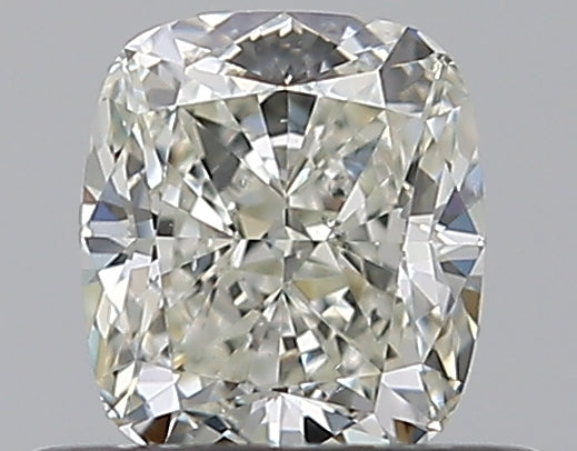 0.53 Carat Cushion Natural Diamond with  Cut Diamond in 14KT  view 1

