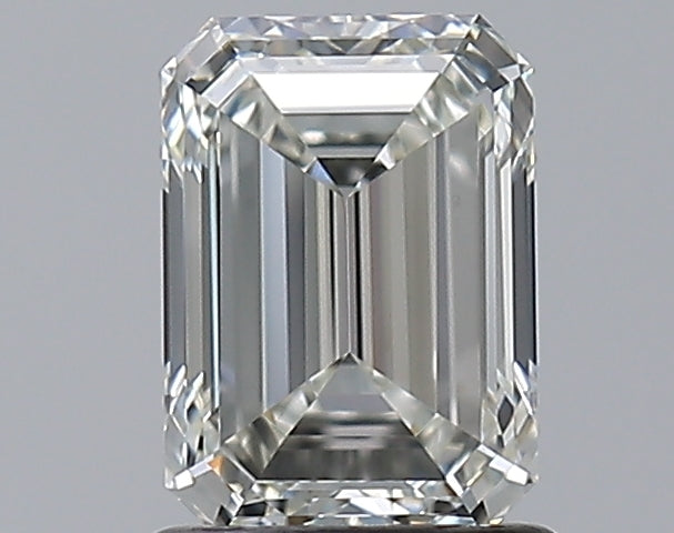 1.21 Carat Emerald Natural Diamond with  Cut Diamond in 14KT  view 1
