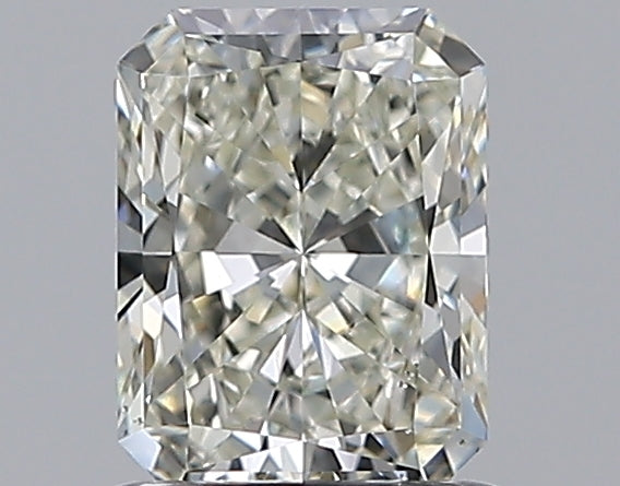 1.01 Carat Radiant Natural Diamond with  Cut Diamond in 14KT  view 1
