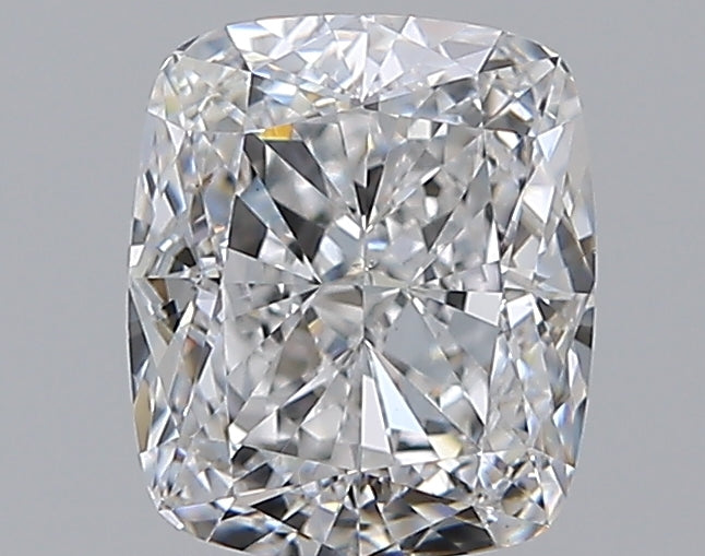 2.0 Carat Cushion Natural Diamond with  Cut Diamond in 14KT  view 1
